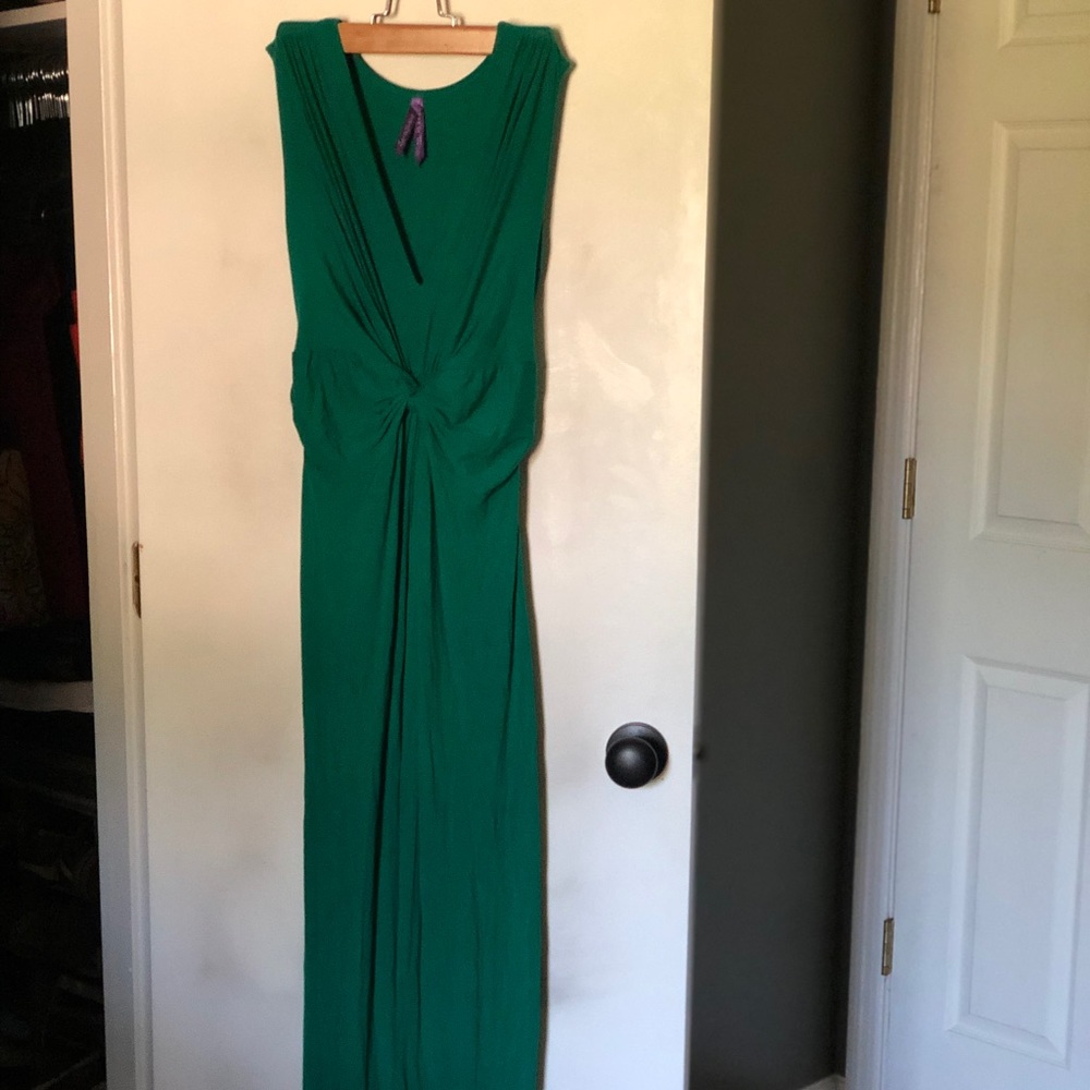 Emerald Maternity Maxi Dress/Gown